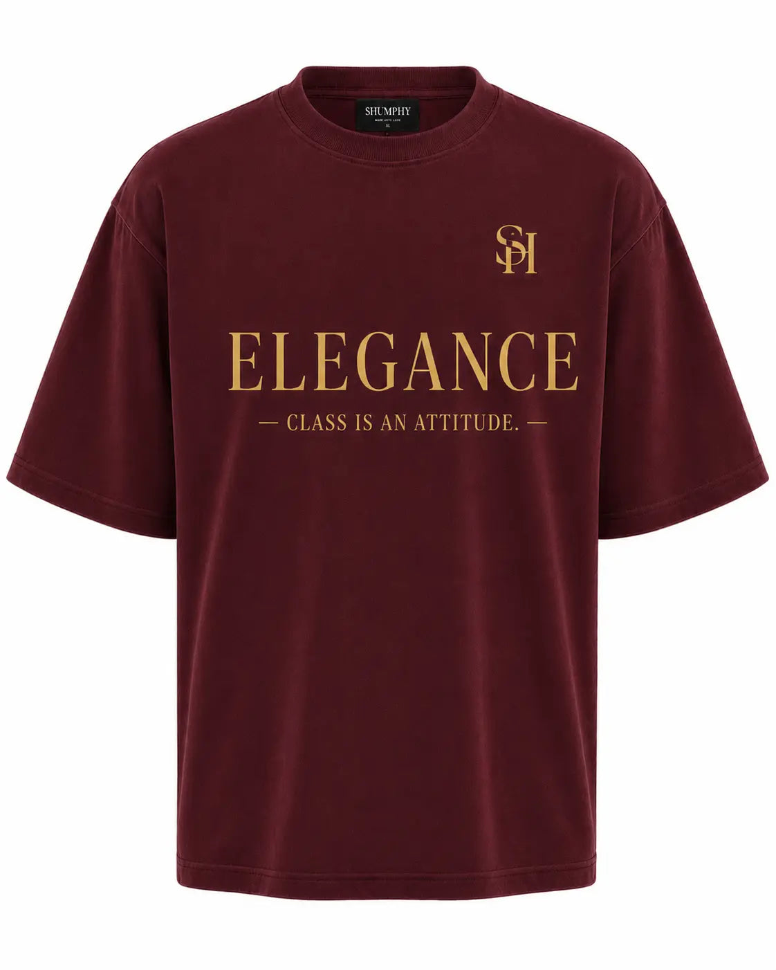 SHUMPHY ELEGANCE — Burgundy Shumphy