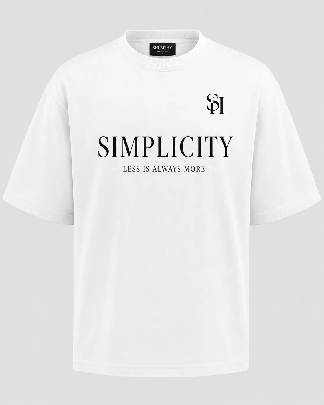 SHUMPHY SIMPLICITY — White Shumphy